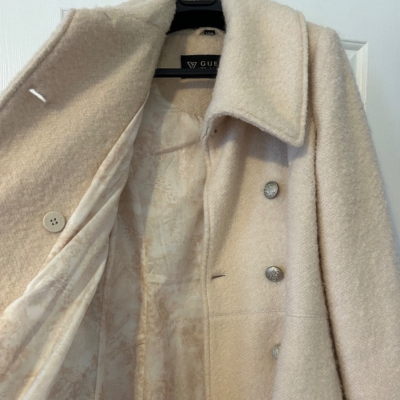 Pale pink Guess Los Angeles coat - Picture 3 of 5